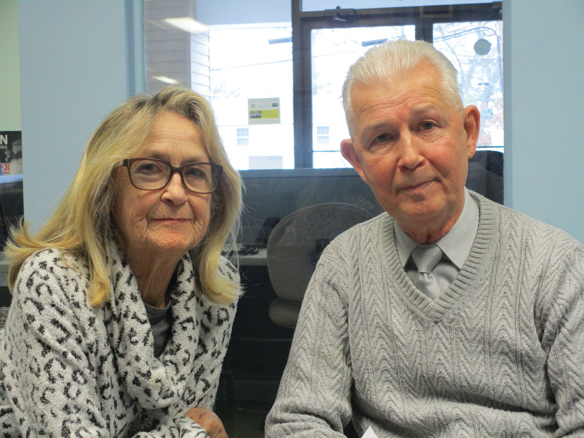 MAKING A RUN: Former state representative Robert Lancia and his wife, Maryann, visited the Warwick Beacon’s office on Feb. 7 to discuss Lancia’s campaign for Congress. “I could not do this without her,” he said. “We’re joined at the hip.”